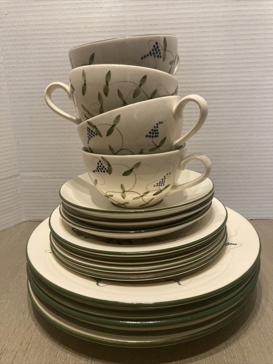 IDEN POTTERY Sussex プレート 6枚セット ビンテージ