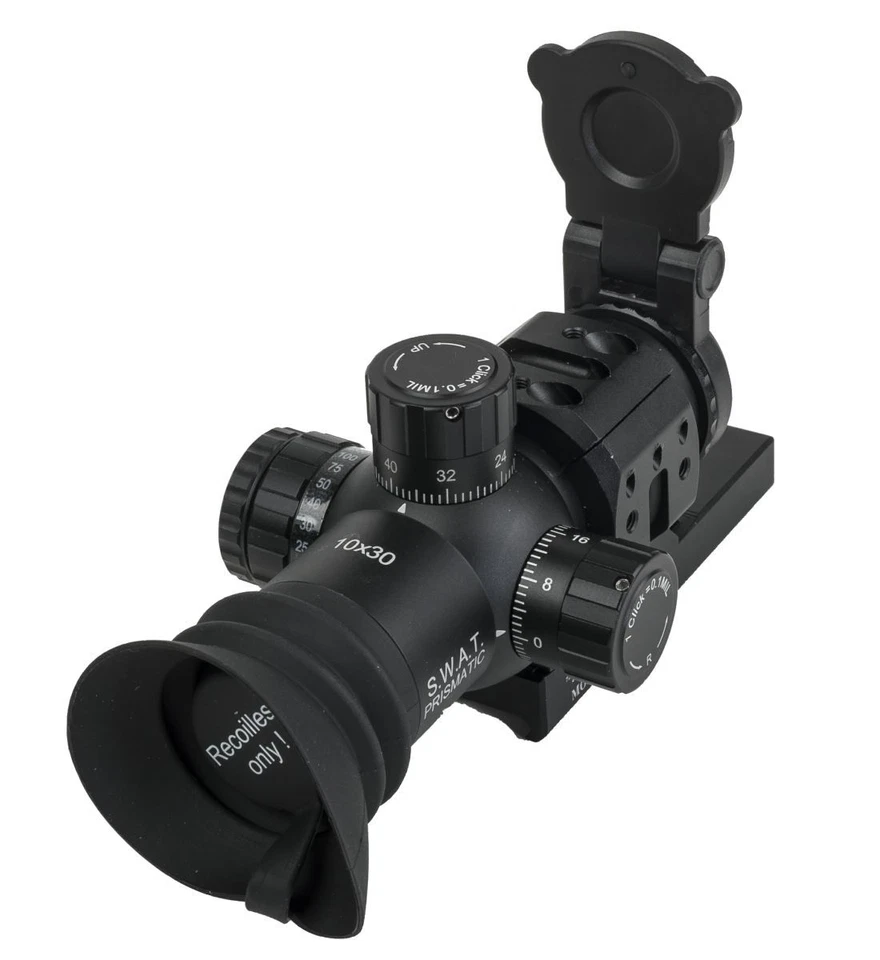 MTC SWAT Prismatic ATOM 10x30 Red Dot Reflex Rifle Sight MD5 - Image 4 of 4
