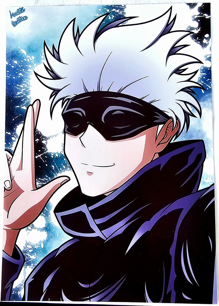 Jujutsu Kaisen Merchandise SATORU GOJO Glossy A5 Print | eBay