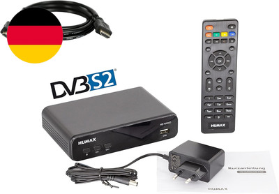 HUMAX HD Nano Digitaler HD Satelliten Receiver Mit Vorinstallierter Senderliste 