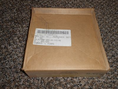 NOS M561 Gama Goat Detroit Diesel 3-53 matched V belt set brand new