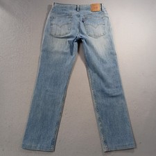 Vtg Levi's 510 Jeans Womens 10M Lower Rise Slim Fit Denim Cotton Blue