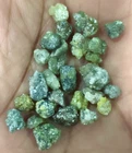 10.30 Ct Natural Green Rough Uncut Diamonds Lot | 4.0-6.5mm Loose Fancy Diamonds