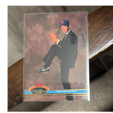 Topps Stadium Club 1991 Nolan Ryan #200 MLB Baseball Card Mets/Rangers Base
