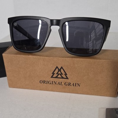 Jack Daniels Whiskey Barrel Sunglass Polarized Original Grain New In Box