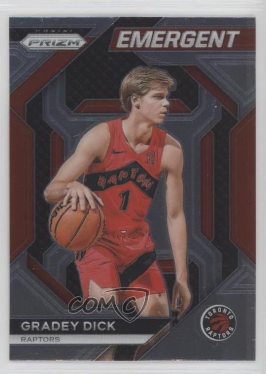 2023-24 Panini Prizm Emergent Gradey Dick #22 17iv