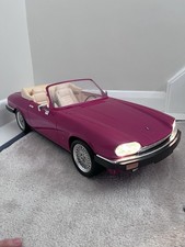 Barbie Jaguar XJS Mattel Toy Car Vintage 1991 Pink Convertible