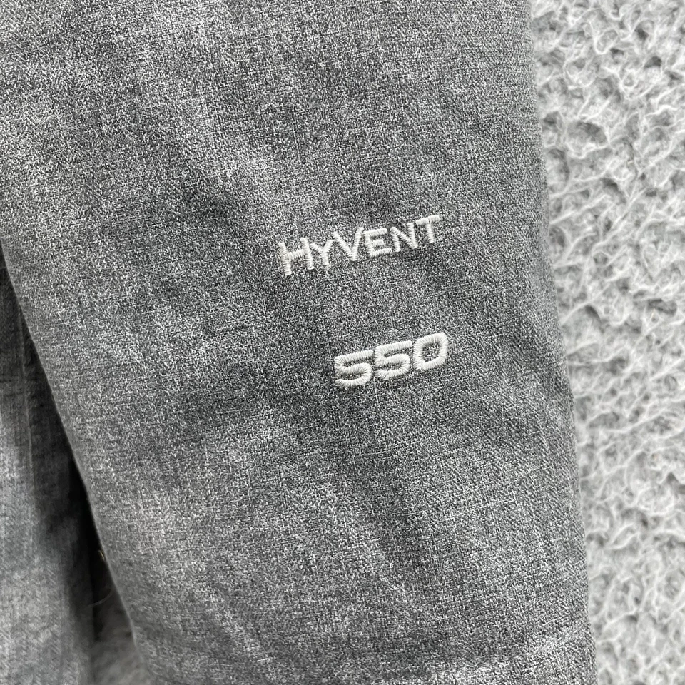 Chaqueta acolchada North Face plumón de ganso Hyvent 550 para niña XL capucha de piel exterior invierno Foto 3 de 4