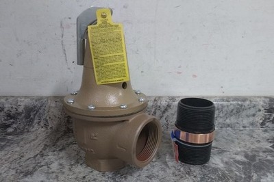 Watts 2 740 030 FS 2 In Inlet 2-1/2 In Outlet Iron Body Pressure Relief Valve