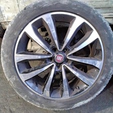 🚗 Set 4 Cerchi in Lega FIAT Originali 17" 🔘 con Gomme 225/45 R17 Usati