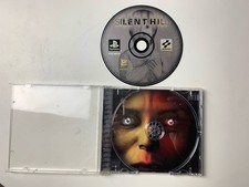 Silent Hill - PlayStation 1 PS1 Black Label - Disc  Back Art Only - No Manual