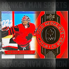 2025-26 Tim Hortons Team Canada - Ann-Renee Desbiens - GOLD MEDALLISTS #GM-15