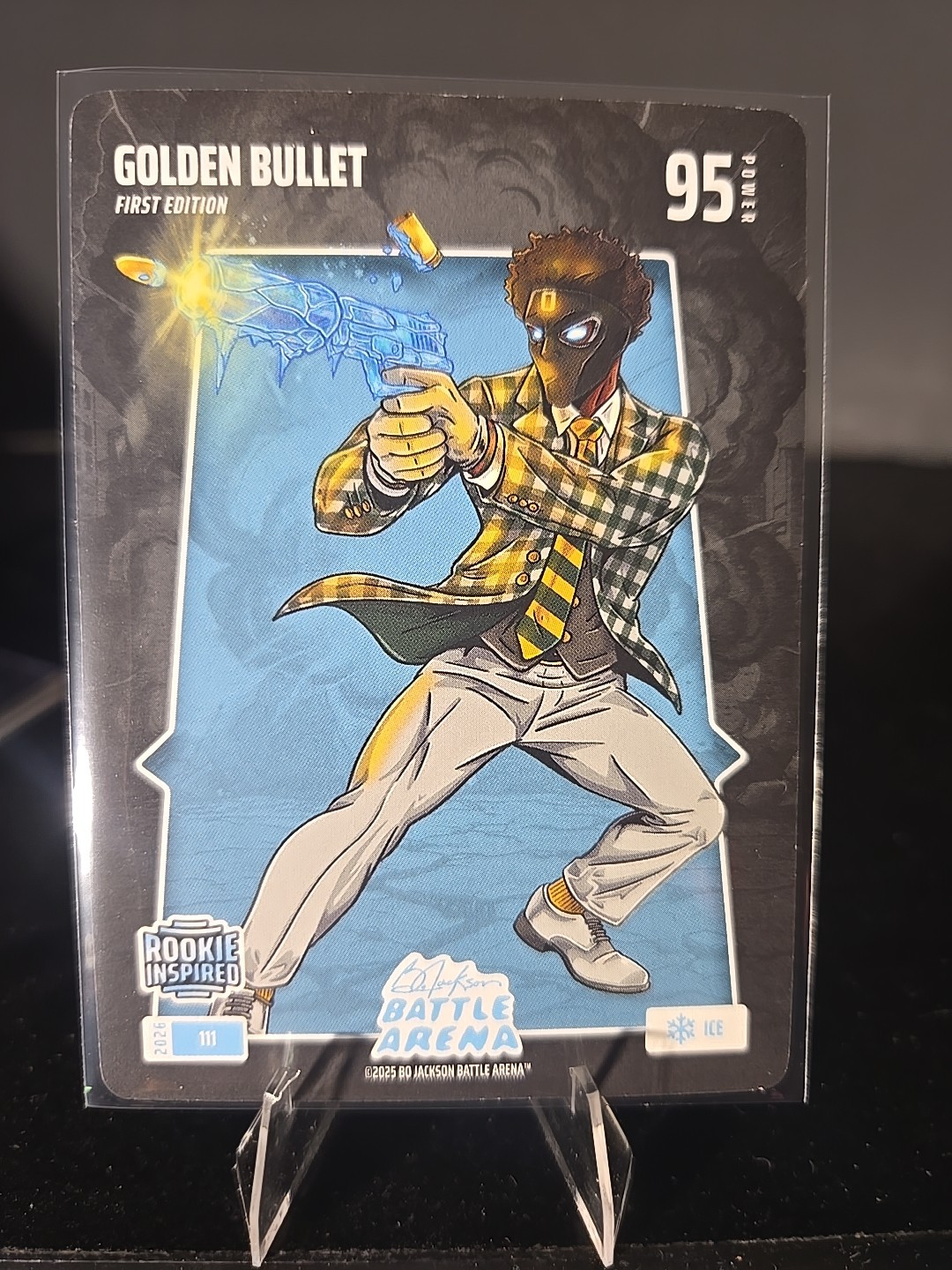 Bo Jackson Battle Arena-Golden Bullet-First Edition#111-Matthew Golden-ICE