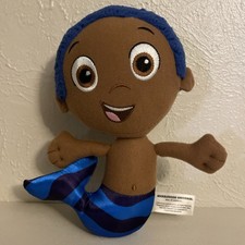 Bubble Guppies Plush Goby Mermaid Blue Boy Nickelodeon