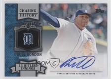 2013 Topps Chasing History Auto Bruce Rondon #CHA-BR Auto 1z6