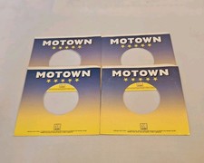 45 RPM 7" RECORD SLEEVES CO. SLEEVE 4 PACK SEE PHOTO Motown Records SLV399