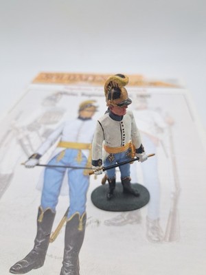 del Prado Collection Zinnfigur mit Zeitung - Offizer Regiment Splenyi 1800