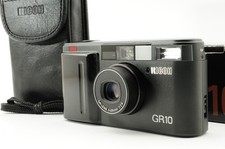 Read Ricoh GR10 black Point Shoot Film Camera N Mint w/Box From Japan 466