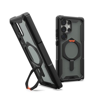UAG Samsung Galaxy S25 Case 6.2'' Kickstand Plasma XTE Magnet Rugged Black/Orange
