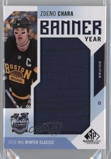 2016-17 SP Game Used Banner Year Winter Classic Zdeno Chara #BWC-ZC HOF 8fv