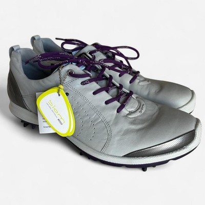 Ecco Womens Biom Natural Motion Golf Shoes Spiked Size 10 / 10.5 (41) Leather