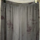 Soft Surroundings Silk Chiffon Pants Pull On Wide Leg Boho Taupe M — photo 4
