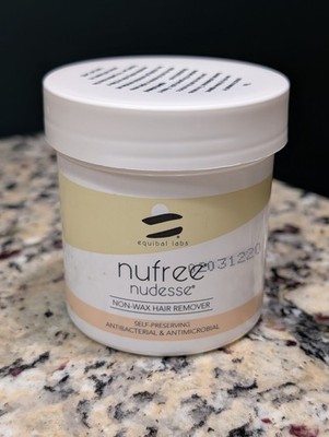 Nufree Non-Wax Hair Remover 6oz ~Self Preserving, Antibacterial, Antimicrobial