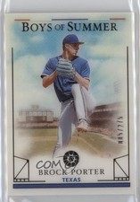 2024 Panini Boys of Summer 5/275 Brock Porter #31 19l7