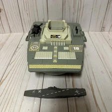 Vintage Micro Machines USS Battle Star Battleship Aircraft Carrier With Boat