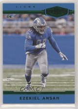 2018 Panini Plates & Patches Green /20 Ezekiel Ansah #64 s1i