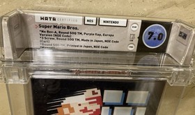 Super Mario Bros. Nintendo NES &ndash; WATA-Bewertung 7.0 &ndash; no VGA