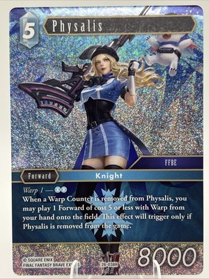 Final Fantasy TCG - Physalis- 26-038H - Gunslinger of the Abyss -Foil