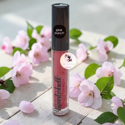 Be A Bombshell Lip Gloss In Pink Punch Full Size 3g/ .11oz NEW Sealed Makeup