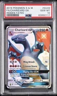 2019 POKEMON SUN & MOON HIDDEN FATES #SV49 FULL ART/CHARIZARD GX PSA 10