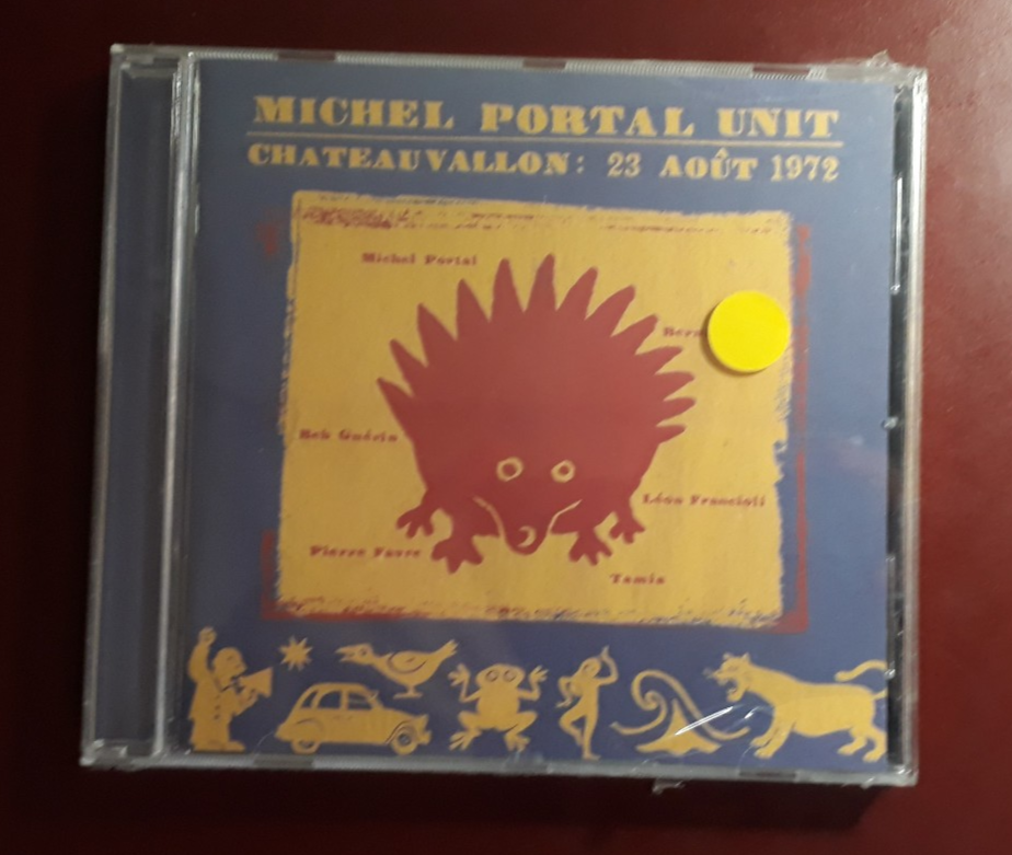 MICHEL PORTAL UNIT- CHATEAUVALLON:23 AOUT 1972 * CD BRAND NEW SEALED SIGILLATO