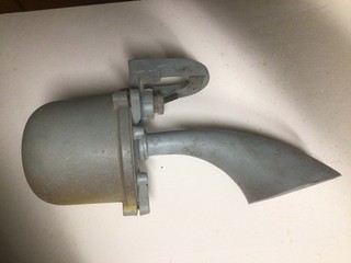 Massives Signalhorn sehr laut