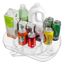 Turntable Organizer for Kitchen, 15"x11" Rotating Spice Rack Organizer 360 Cl...