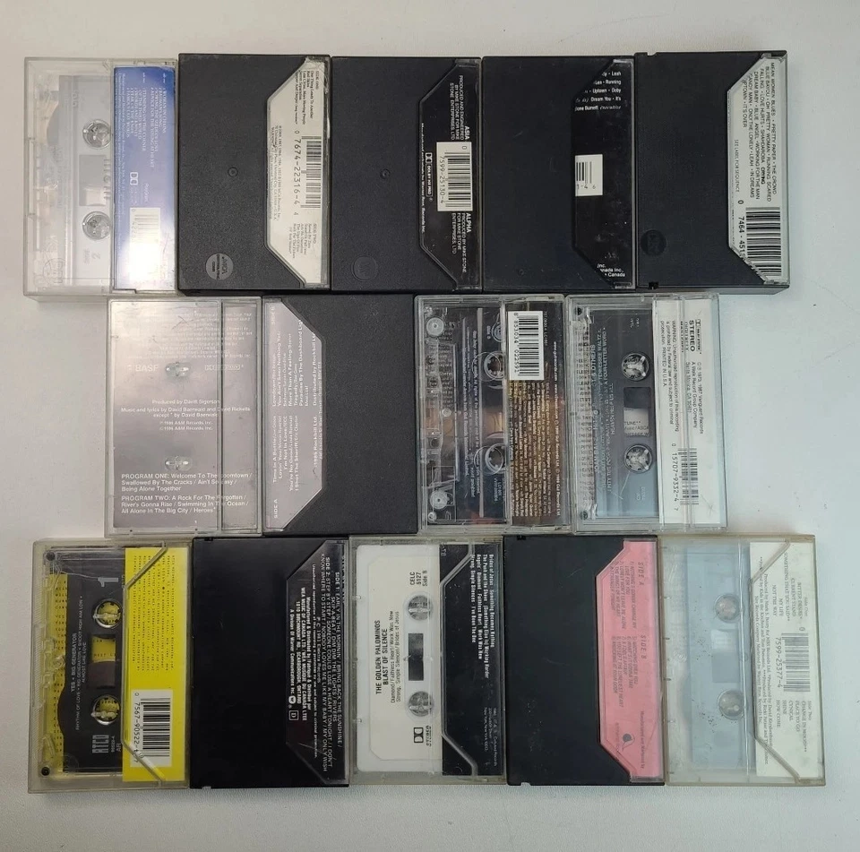 14 Classic Rock Pop Cassette Lot Yes Orbison Tom Jones Baez 70s 80s *UNTESTED* Foto 2 de 3