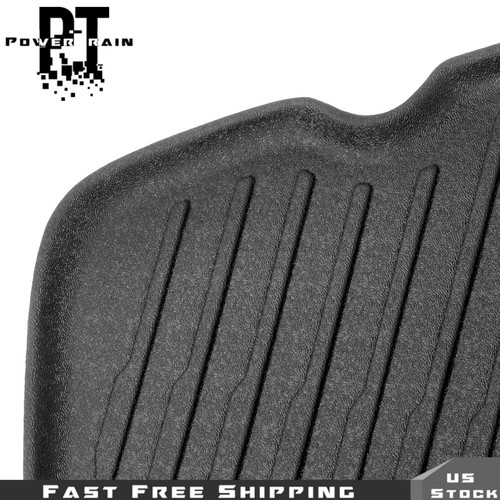 Pour Tesla Model S 2021 2022 23-2025 Tapis de Sol Tous Temps Doublures Set Complet Noir - Photo 22/24