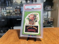 1986 Little Shop of Horrors Sticker #5 PSA 9 Movie Rick Moranis Steve Martin