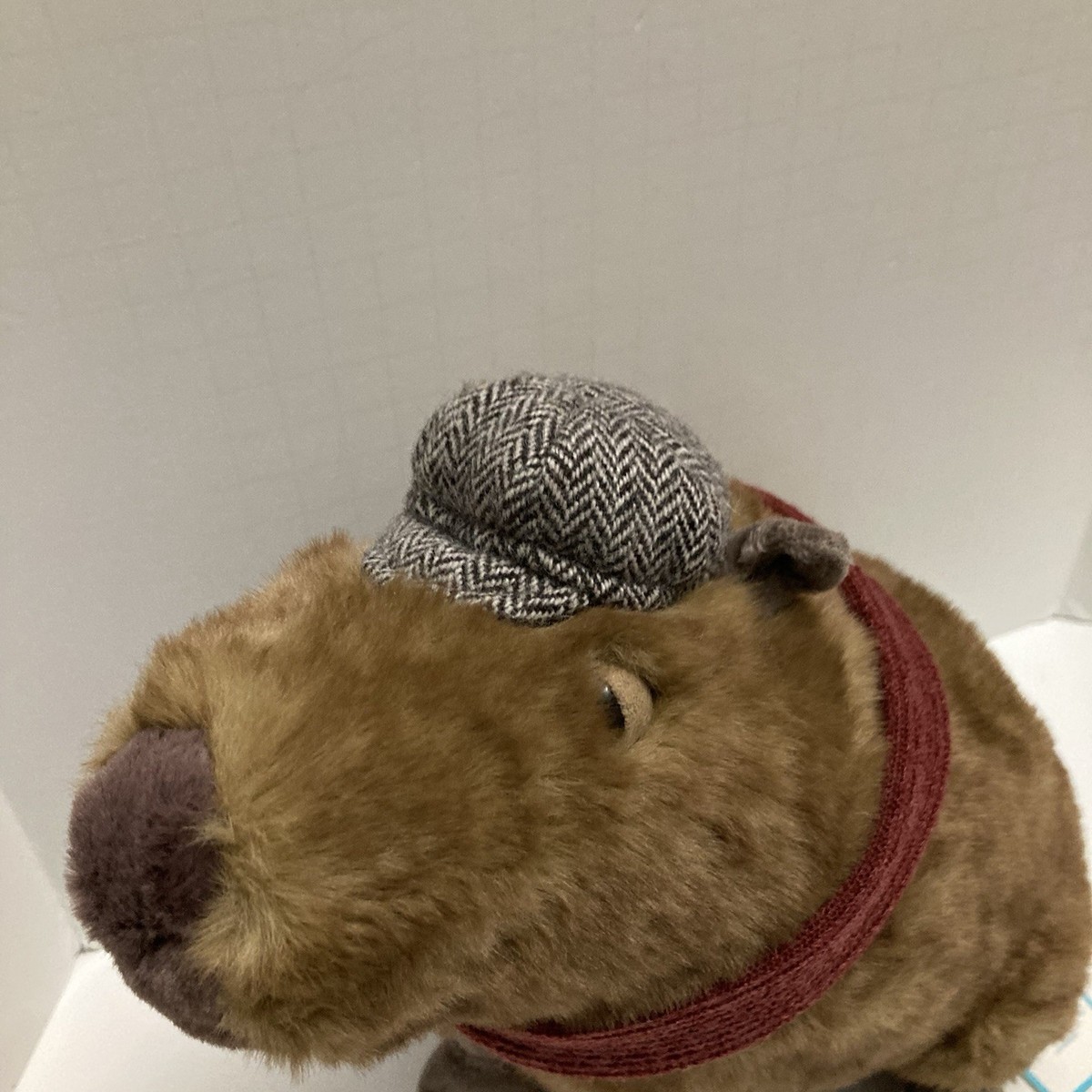 Jellycat Clyde Capybara Hipster Soft Toy Hat Scarf 2025 Selfridges
