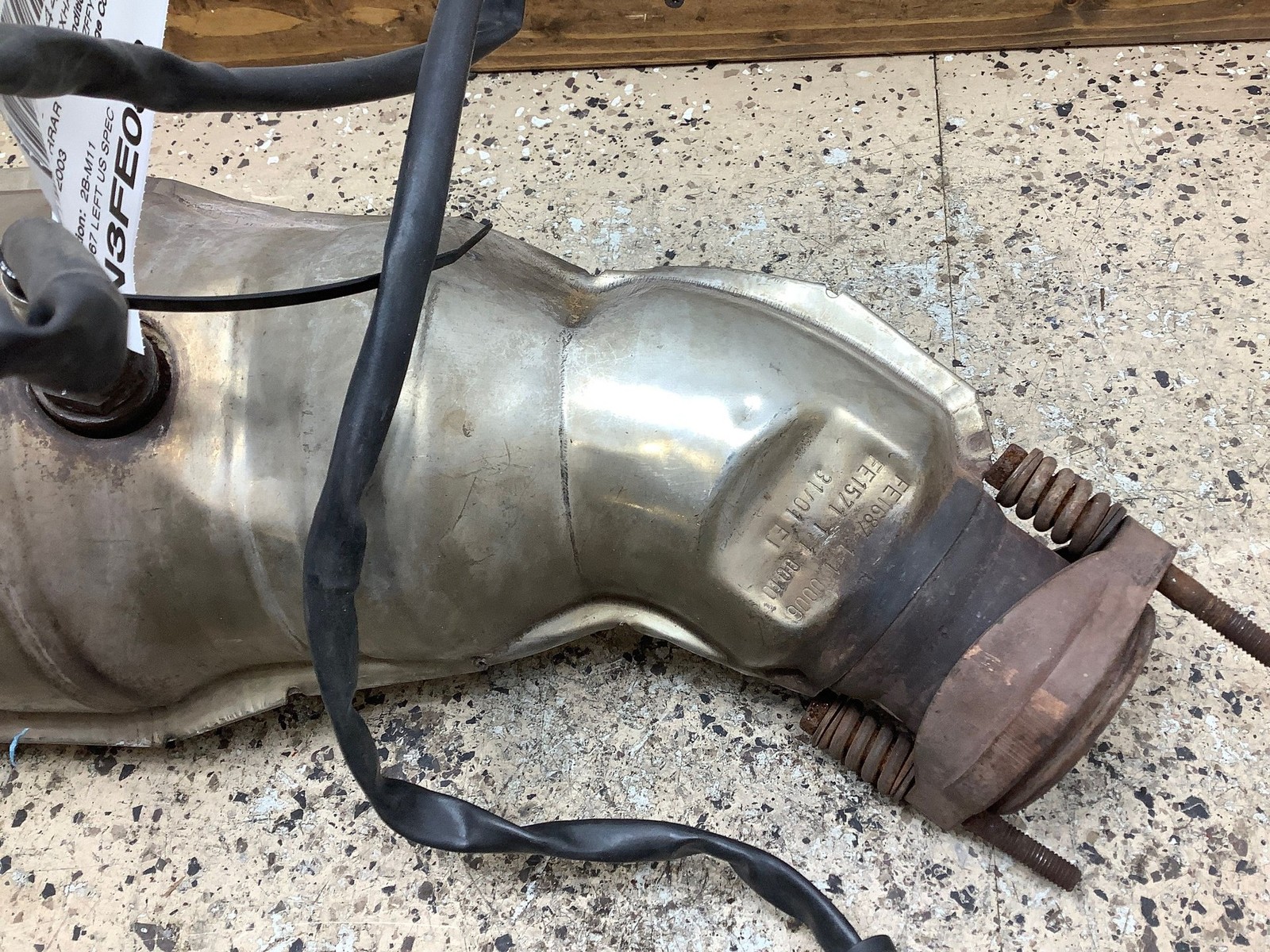 Ferrari 360 Spider OEM Left Catalytic Converter *US Specs*