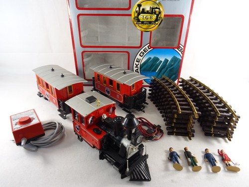 LGB 70311 Startset Lake Gorge mit Dampflok, 2 Personenwagen, guter Zustand, OVP | Zustand: Gebraucht