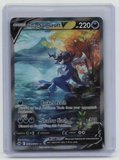 Pokémon Hisuian Samurott V Crown Zenith Galarian Gallery GG51/GG70 Ultra Rare