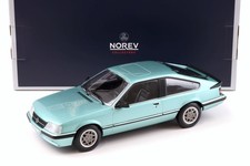 1:18 NOREV Opel Monza 2.5 E 1983 Beryll Green Metallic 183643 Metal Model Car