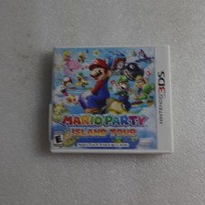 Mario Party Island Tour Nintendo 3DS CASE INSERT NO GAME OEM