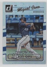 2017 Panini Donruss Stat Line Career 272/500 Miguel Sano #121 c7z