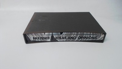			Ideas and Opinions, Albert Einstein, Folio Society, 2010, Hardcov		