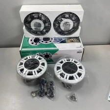 Kicker 48KMXL84 8" 2-Way Marine Horn Loaded Compression Driver Coaxial Speakers