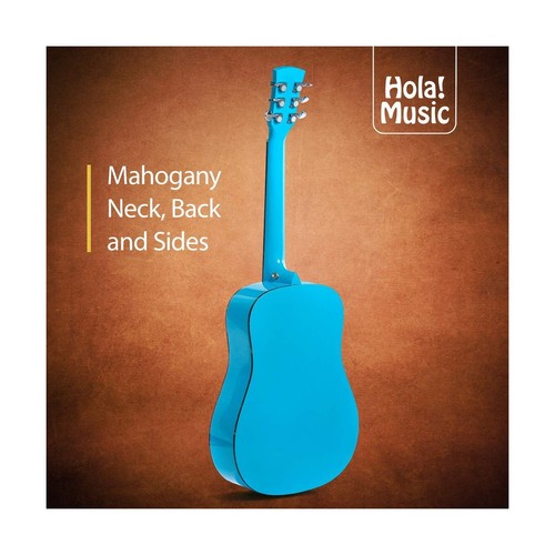 Hola! Music Acoustic Guitar Bundle for Beginners and Kids - 3/4 Size (36") Gu... - Picture 6 of 6